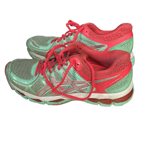 Asics gel nimbus 18 green and - Picture 3 of 6